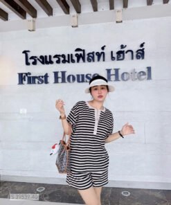 SET SỌC NÚT CỔ ĐỨC