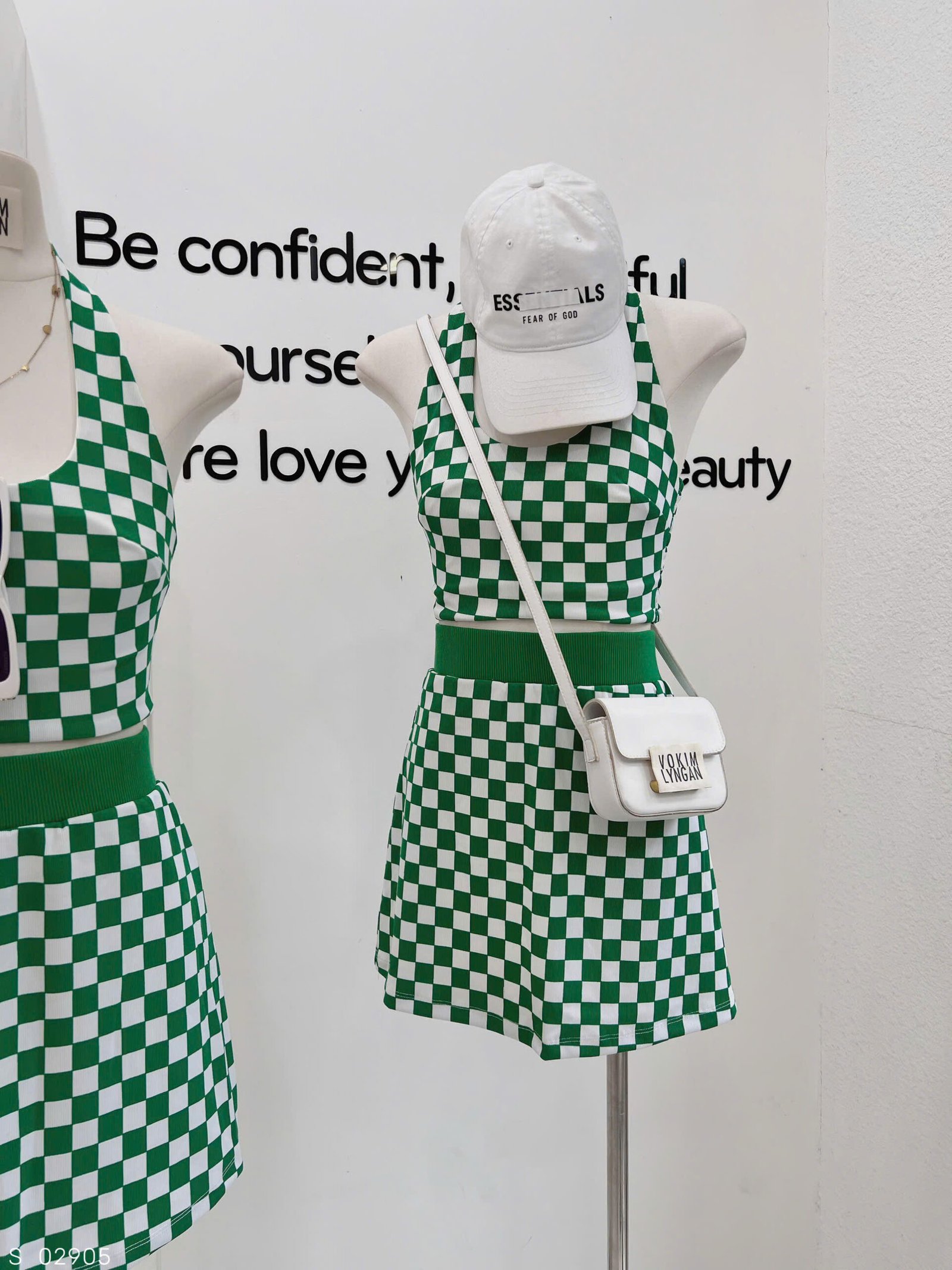 SET ÁO YẾM CARO - VÁY - Hình ảnh 7