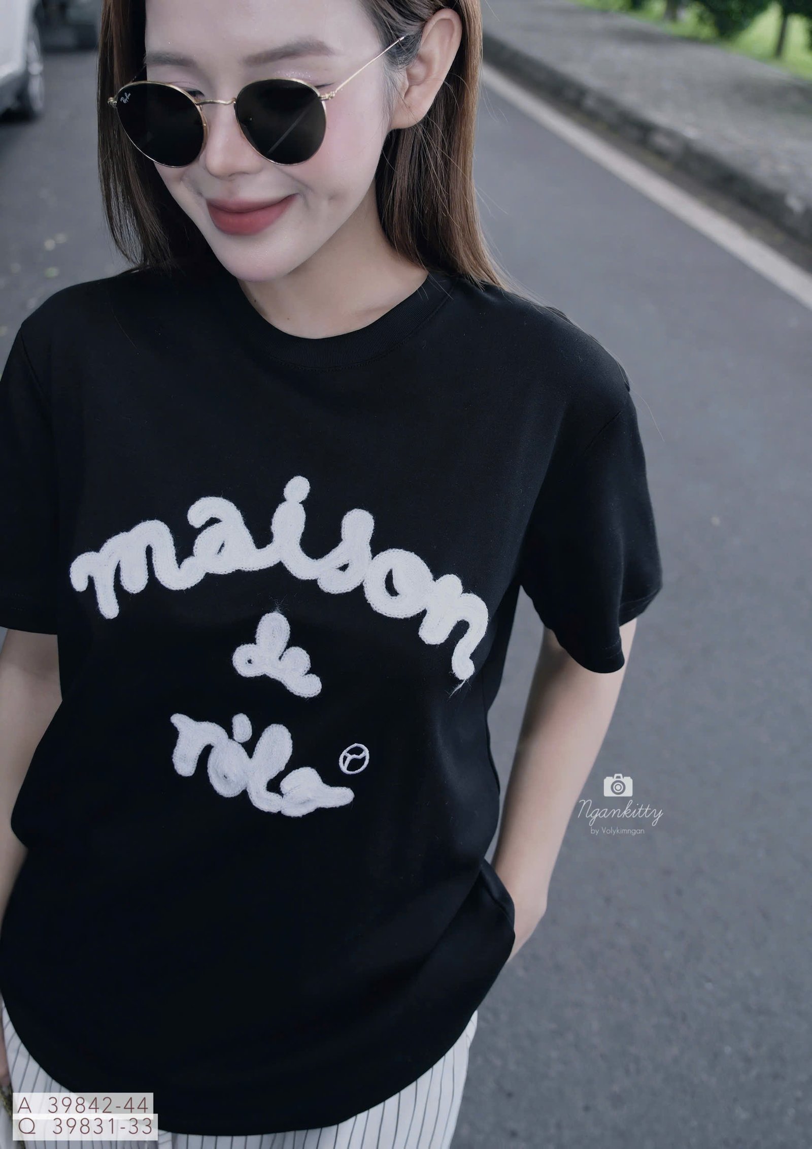 ÁO CHỮ DẬP LONG MAISON - Hình ảnh 11