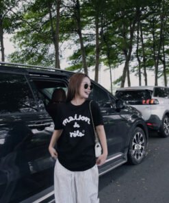 Alternative view of ÁO CHỮ DẬP LONG MAISON