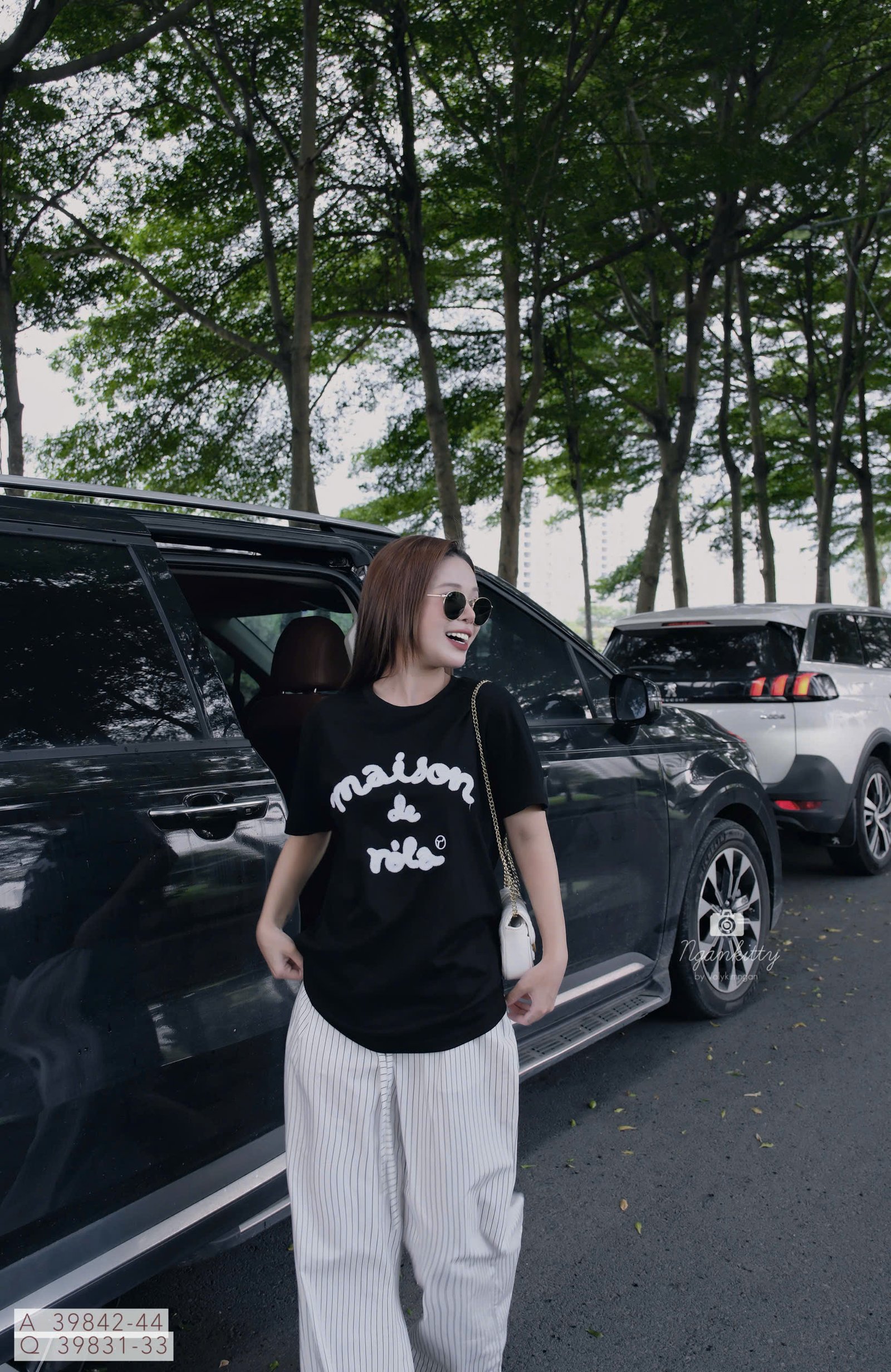 ÁO CHỮ DẬP LONG MAISON - Hình ảnh 2