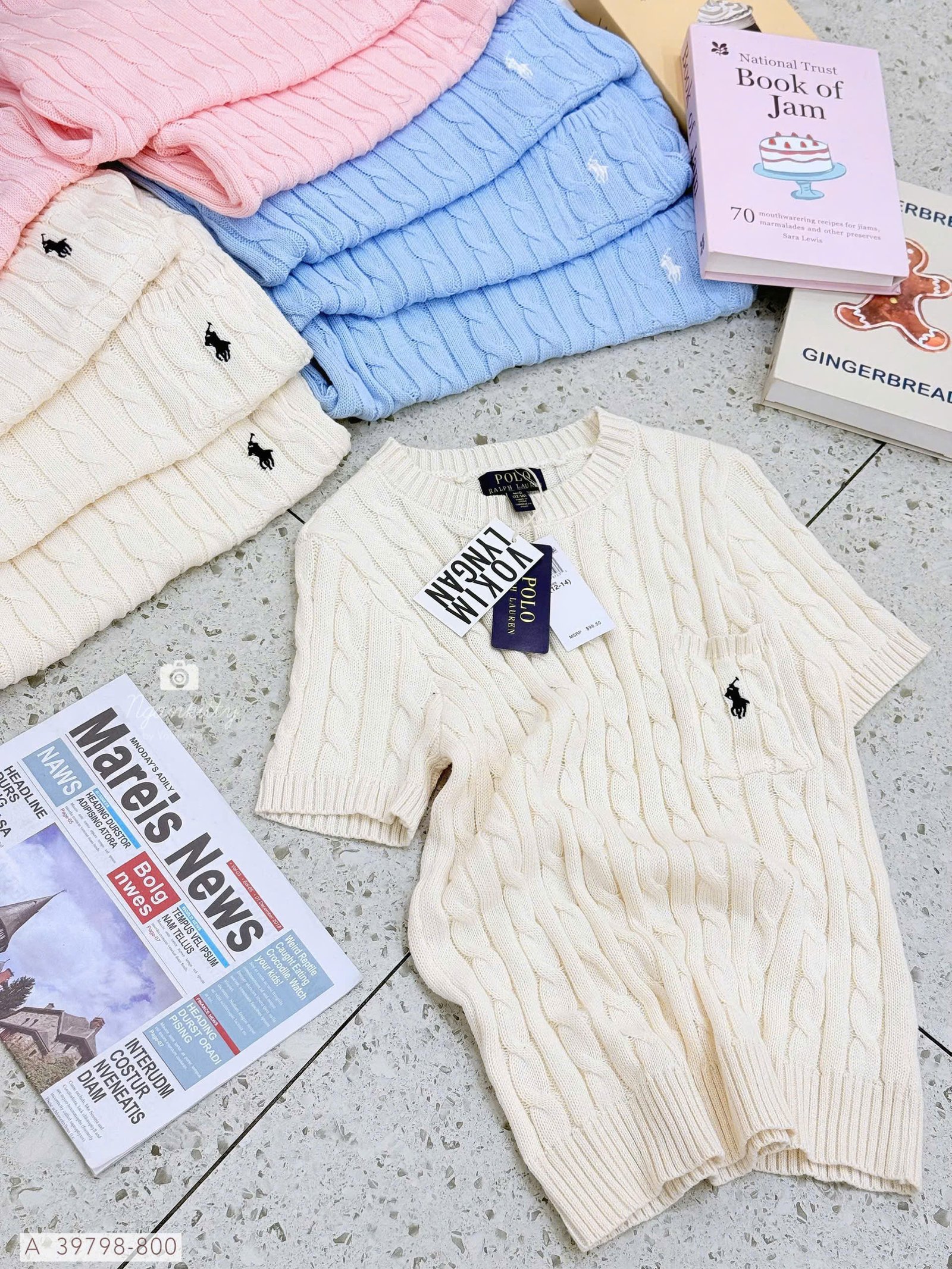 ÁO LEN GÂN POLO LAUREN - Hình ảnh 6