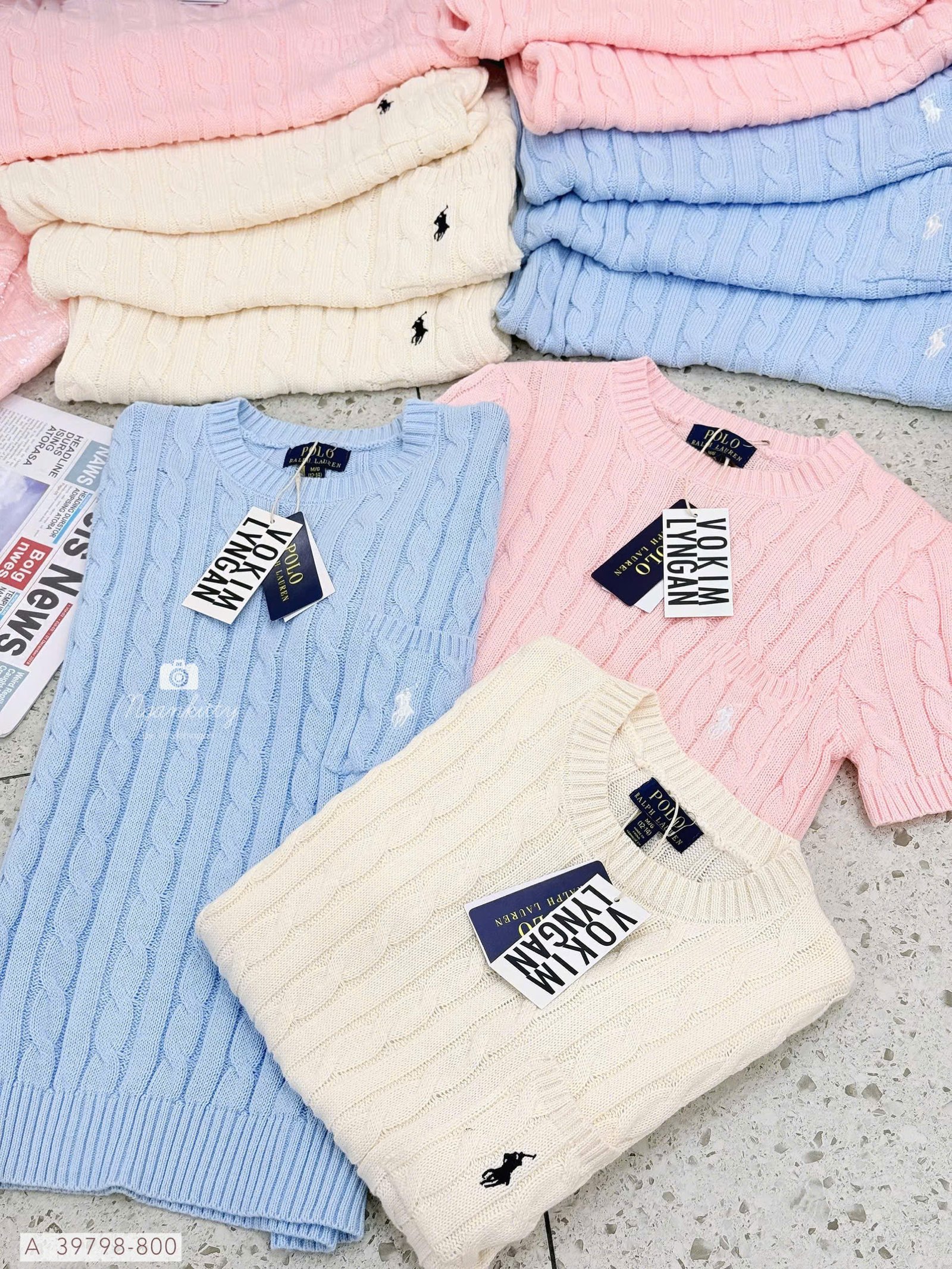 ÁO LEN GÂN POLO LAUREN - Hình ảnh 15