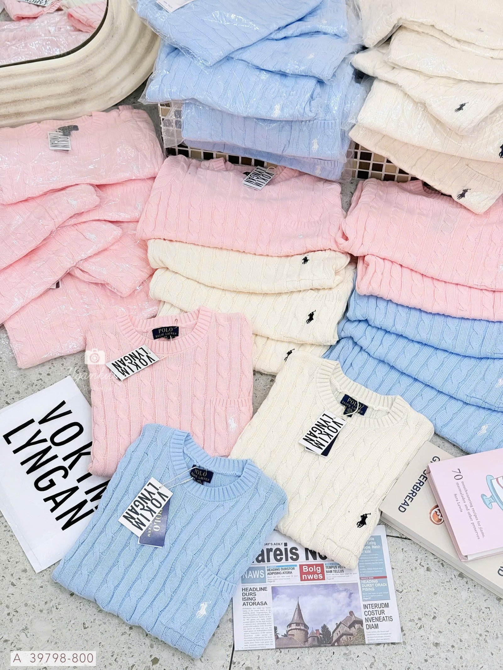 ÁO LEN GÂN POLO LAUREN - Hình ảnh 3