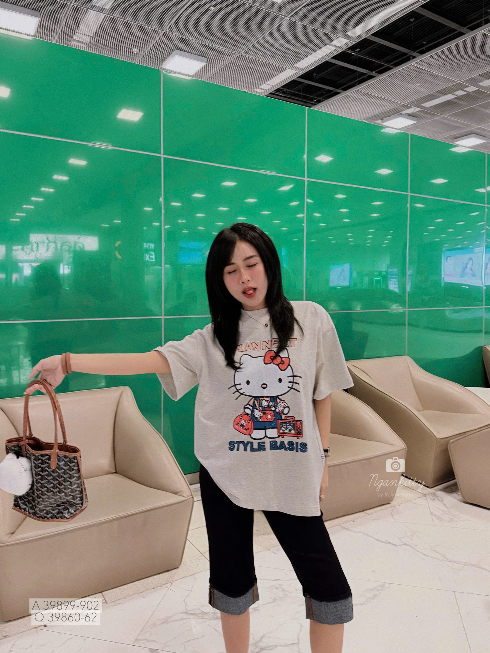 ÁO PHÔNG HELLOKITTY PLAN - Hình ảnh 4