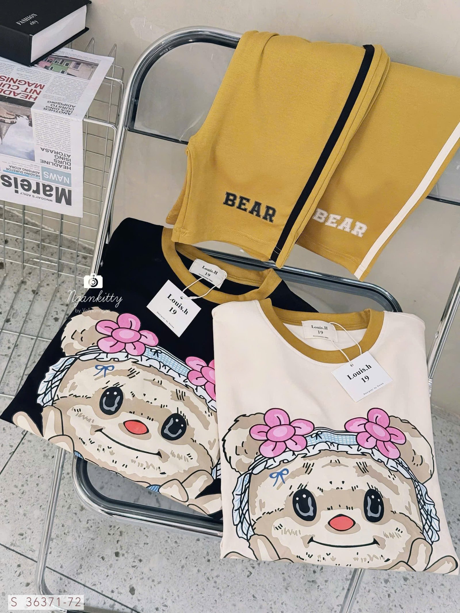 SET NGỐ BUTTER BEAR LOUIS.H - Ảnh 2