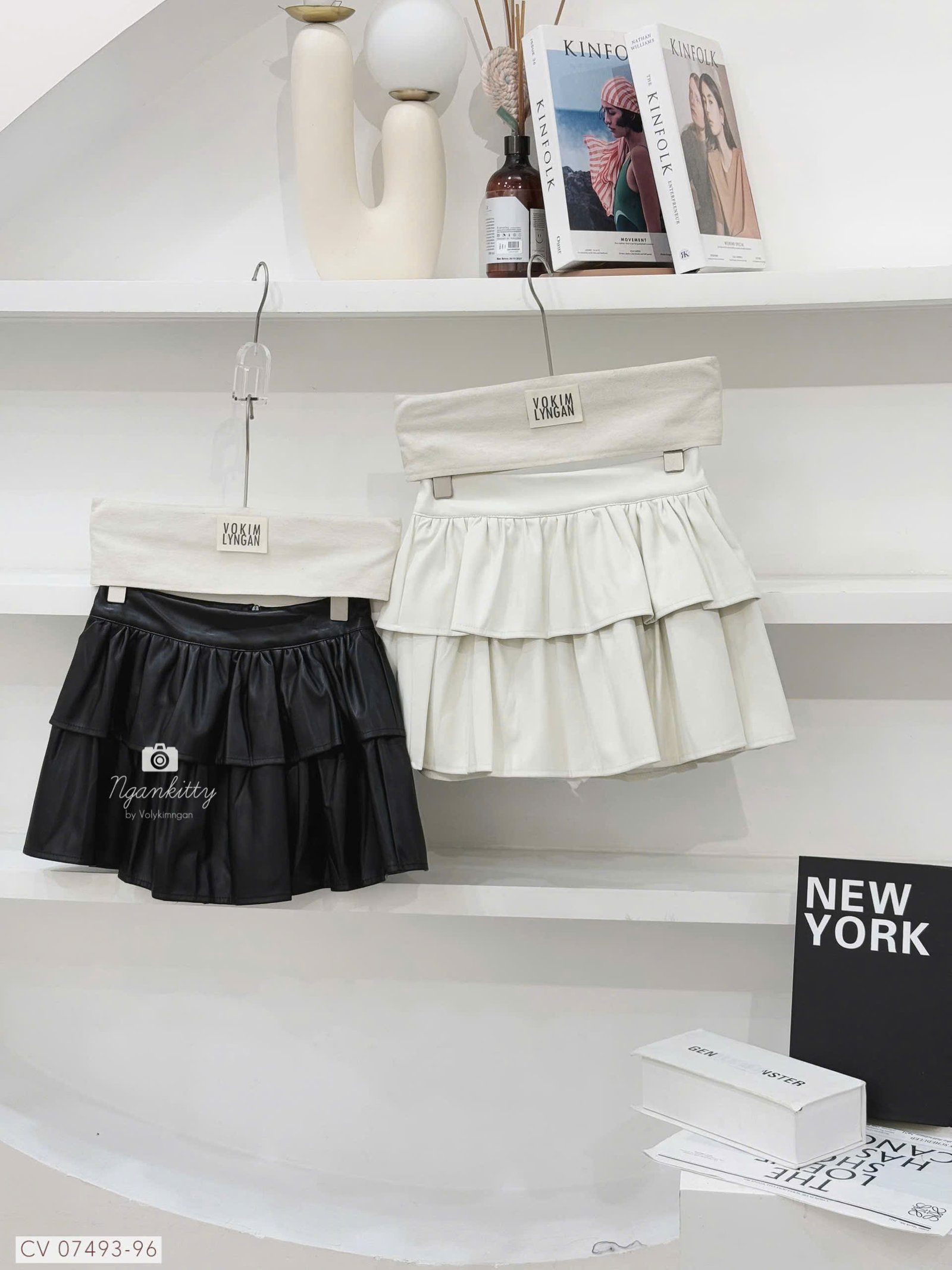 CHÂN VÁY TẦNG DA