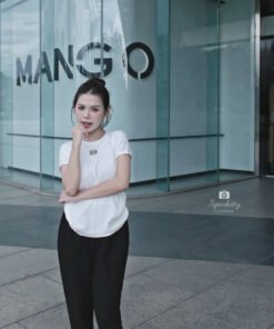 Alternative view of QUẦN BAGGY COTTON LƯNG CHUN TAG GM