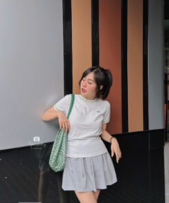 ÁO LACOST VIỀN XANH