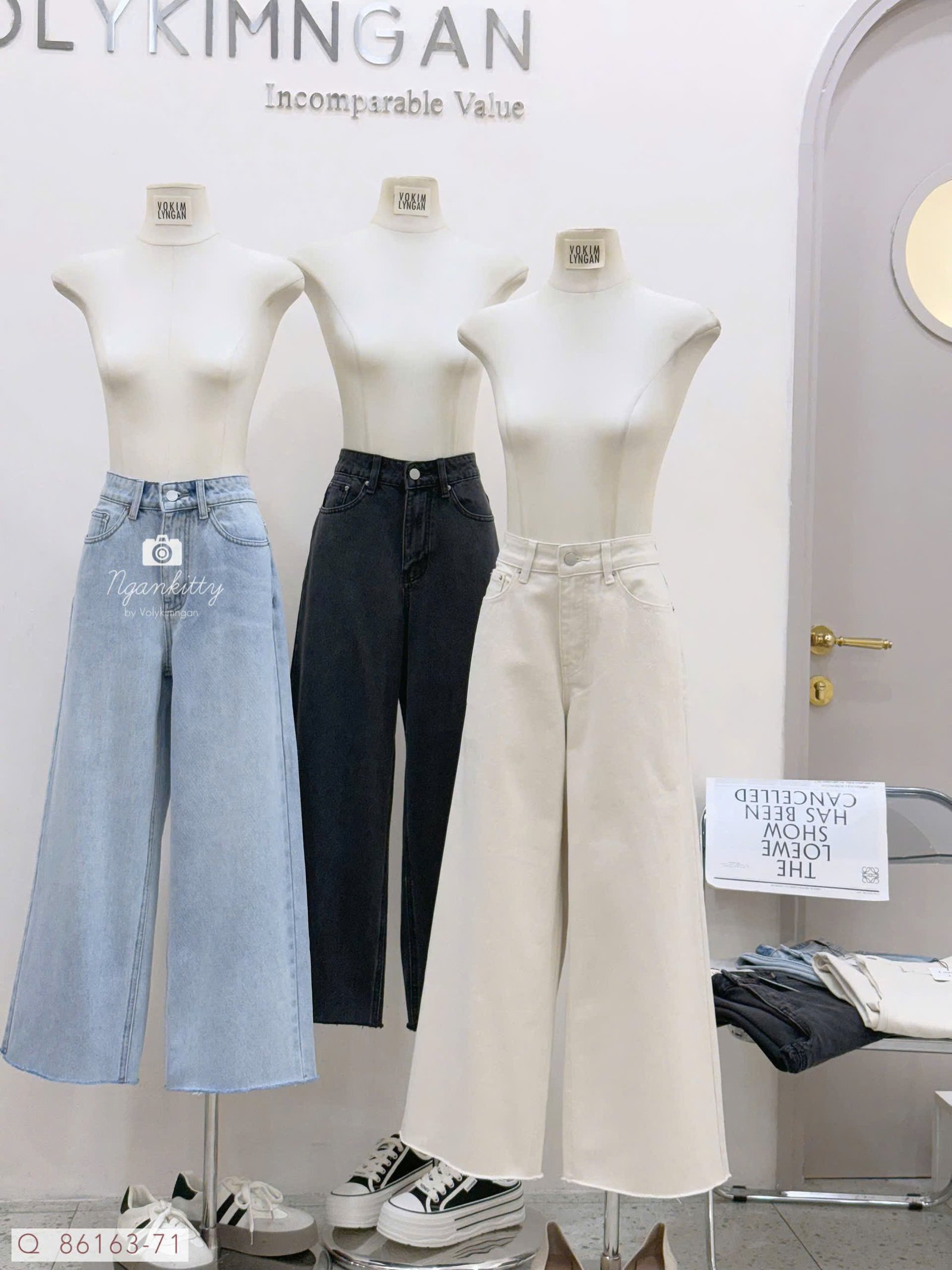 QUẦN JEAN SUÔNG ỐNG NGỐ - Hình ảnh 11