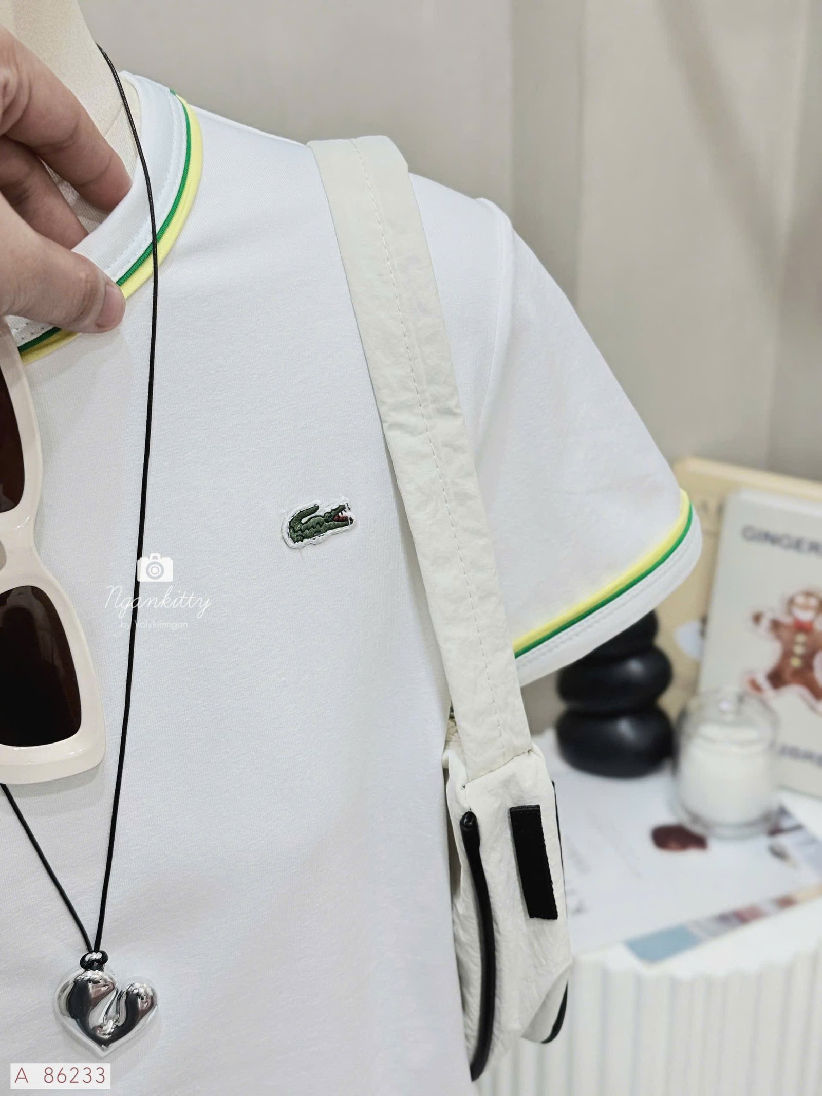 ÁO LACOST VIỀN XANH - Hình ảnh 12