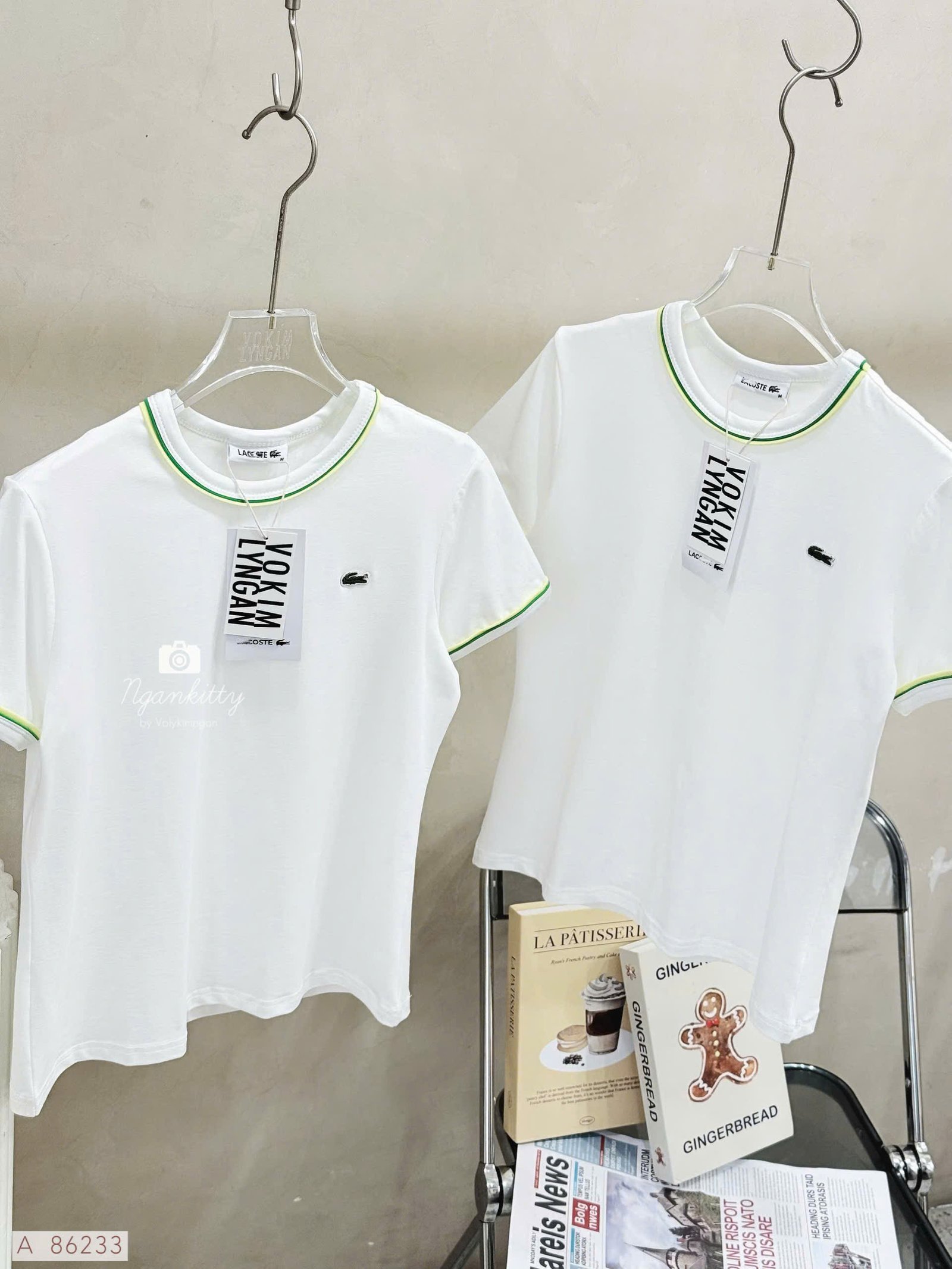 ÁO LACOST VIỀN XANH - Hình ảnh 6