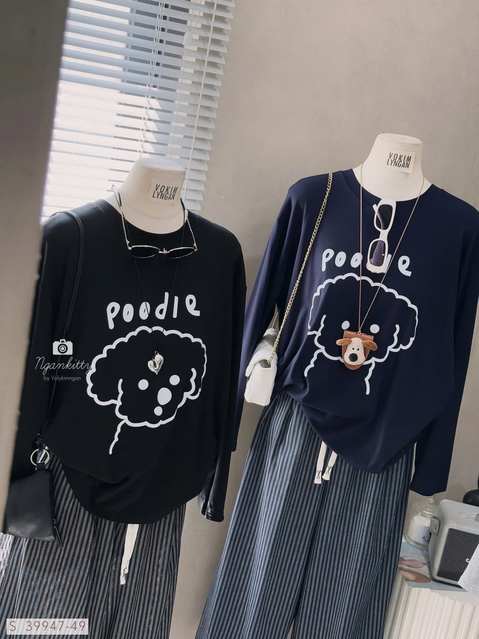 SET CHÓ POODLE QUẦN SỌC - Hình ảnh 10