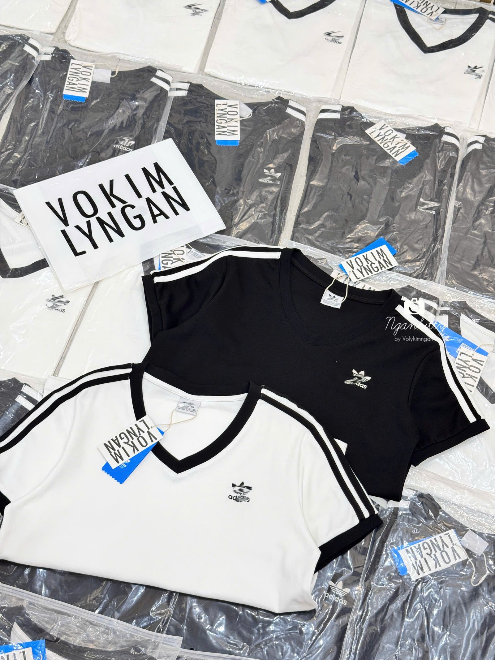 ÁO BASIC ADIDAS SỌC VAI - Hình ảnh 14