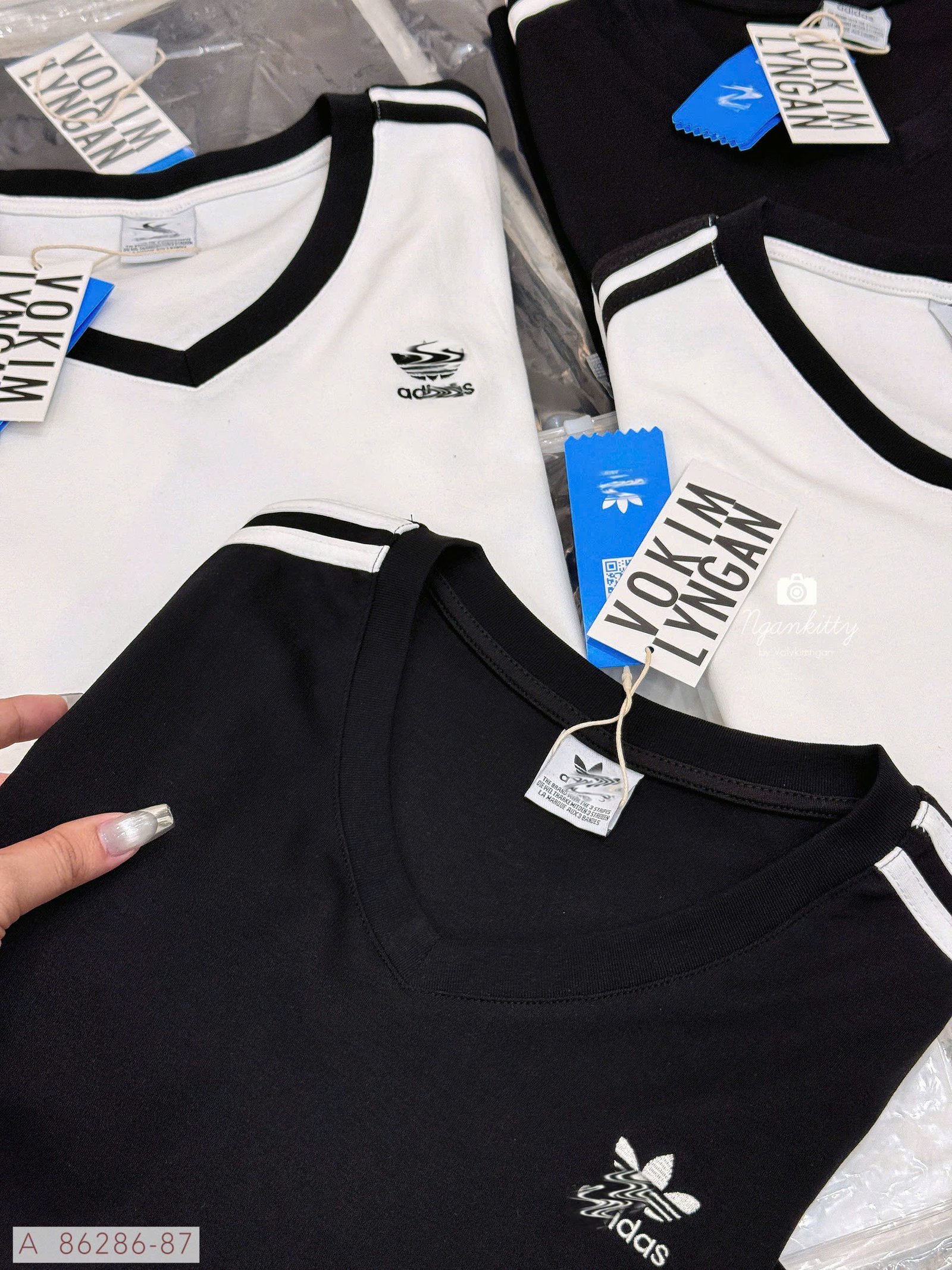 ÁO BASIC ADIDAS SỌC VAI - Hình ảnh 13