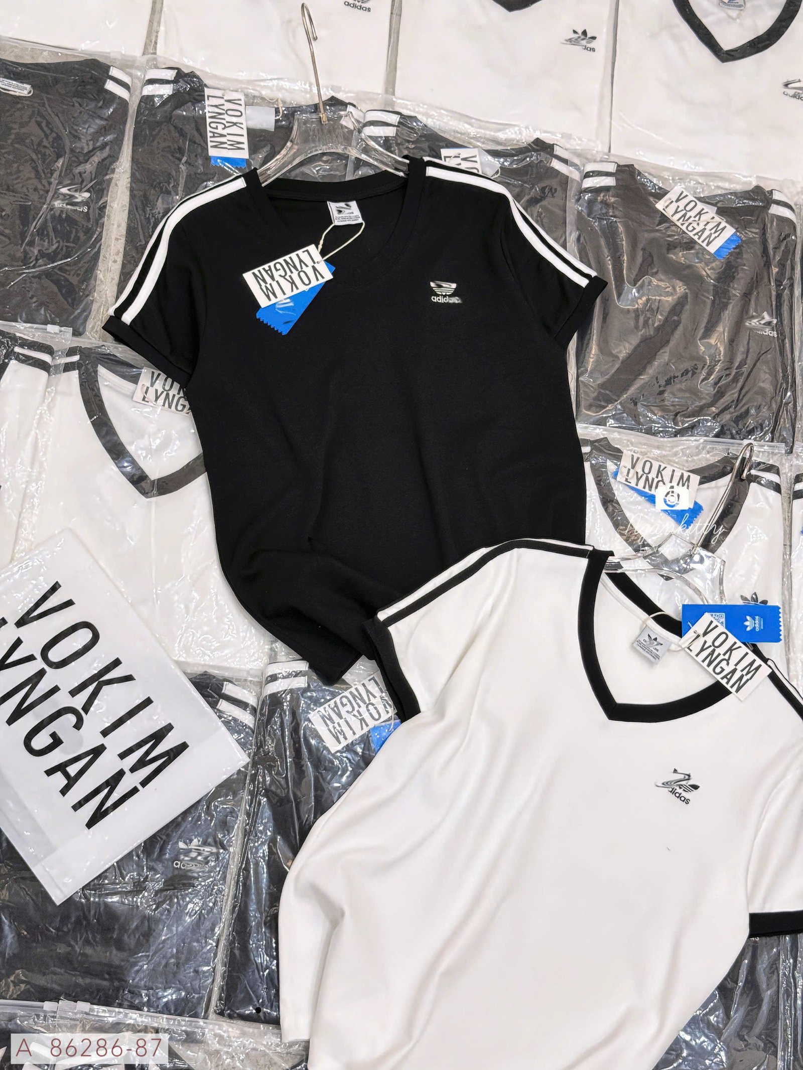 ÁO BASIC ADIDAS SỌC VAI - Hình ảnh 7