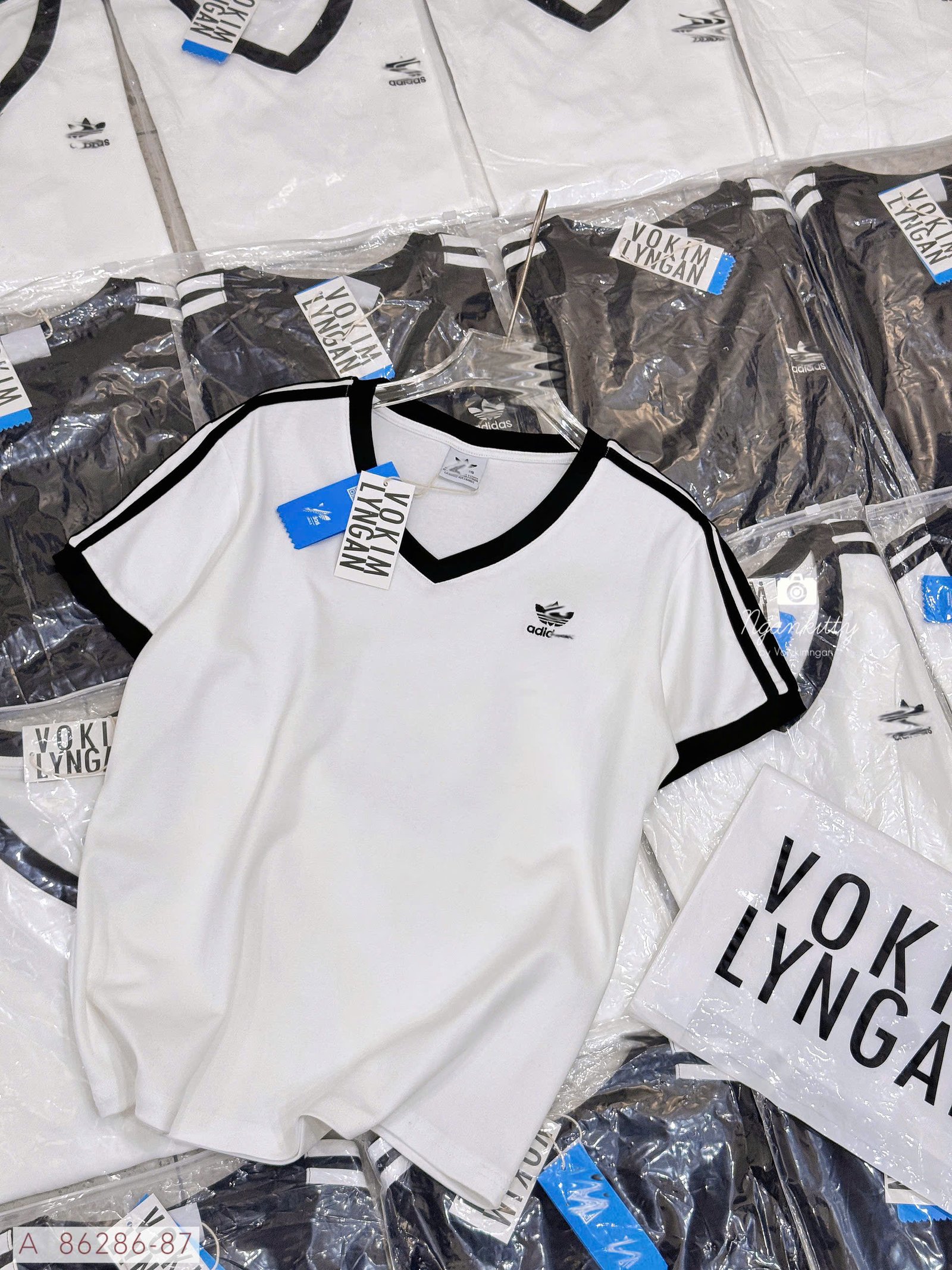 ÁO BASIC ADIDAS SỌC VAI - Hình ảnh 17