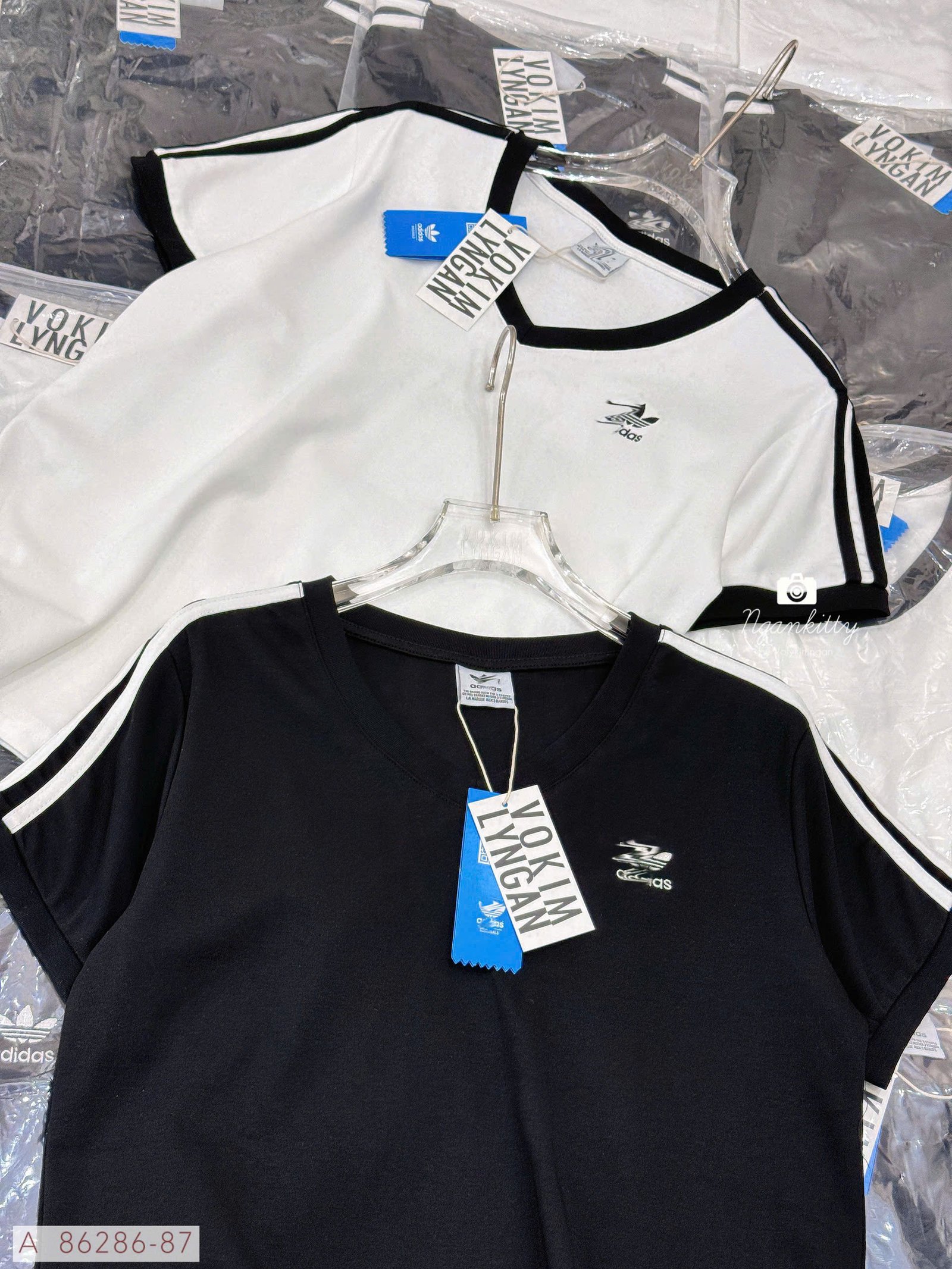 ÁO BASIC ADIDAS SỌC VAI - Hình ảnh 16