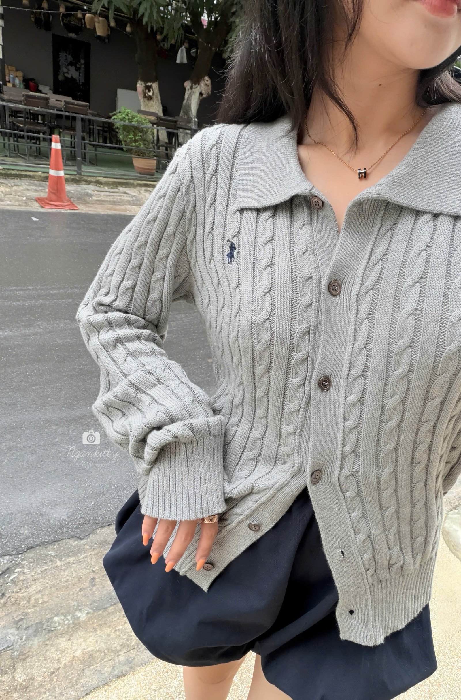 ÁO TD CADIGAN LEN GÂN POLO - Hình ảnh 7