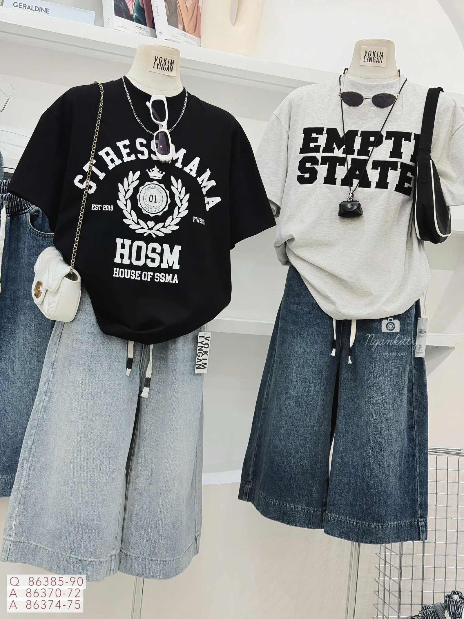 QUẦN JEAN LỞ CHUN 7 TẤC - Hình ảnh 7