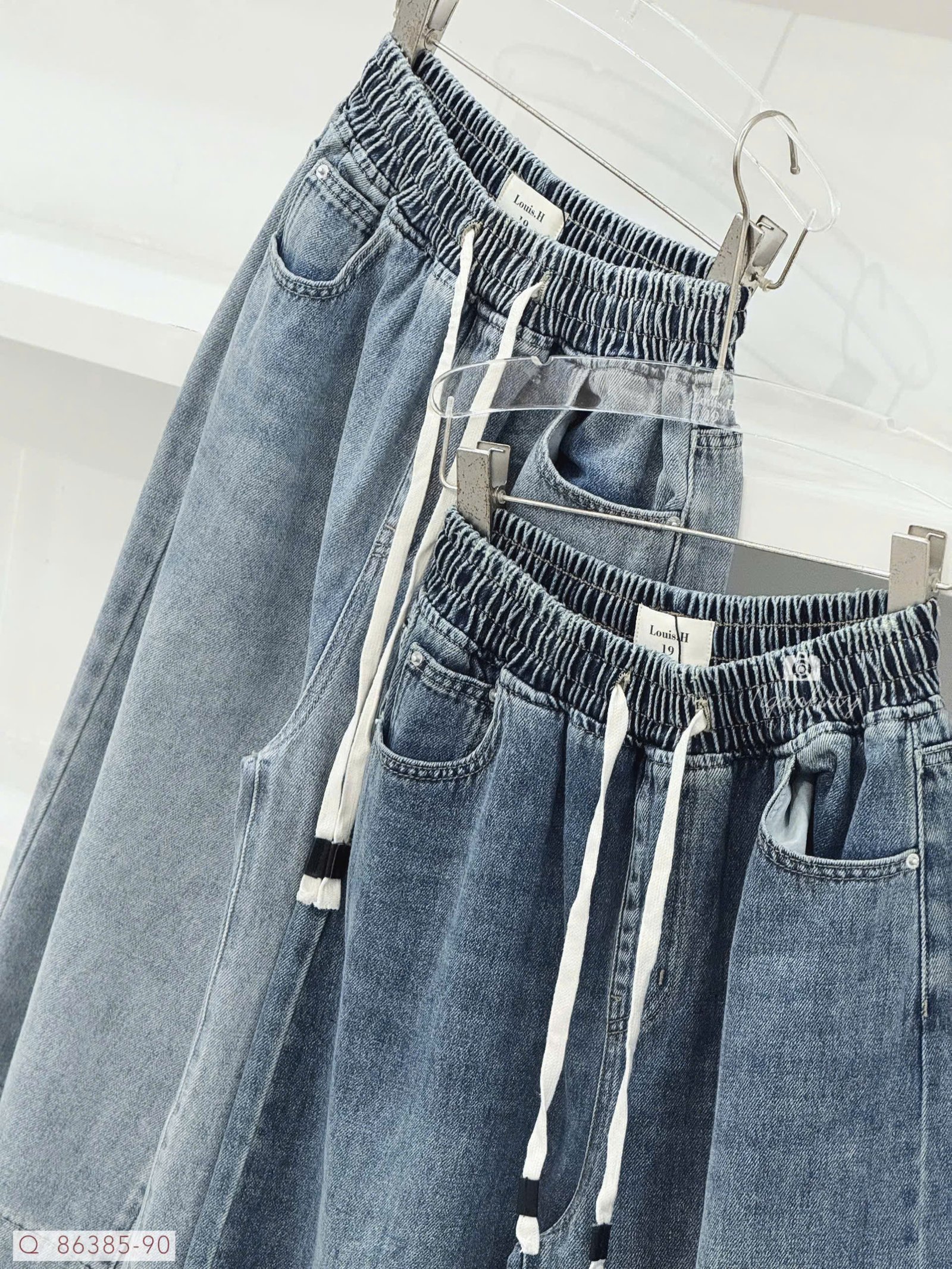 QUẦN JEAN LỞ CHUN 7 TẤC - Hình ảnh 6