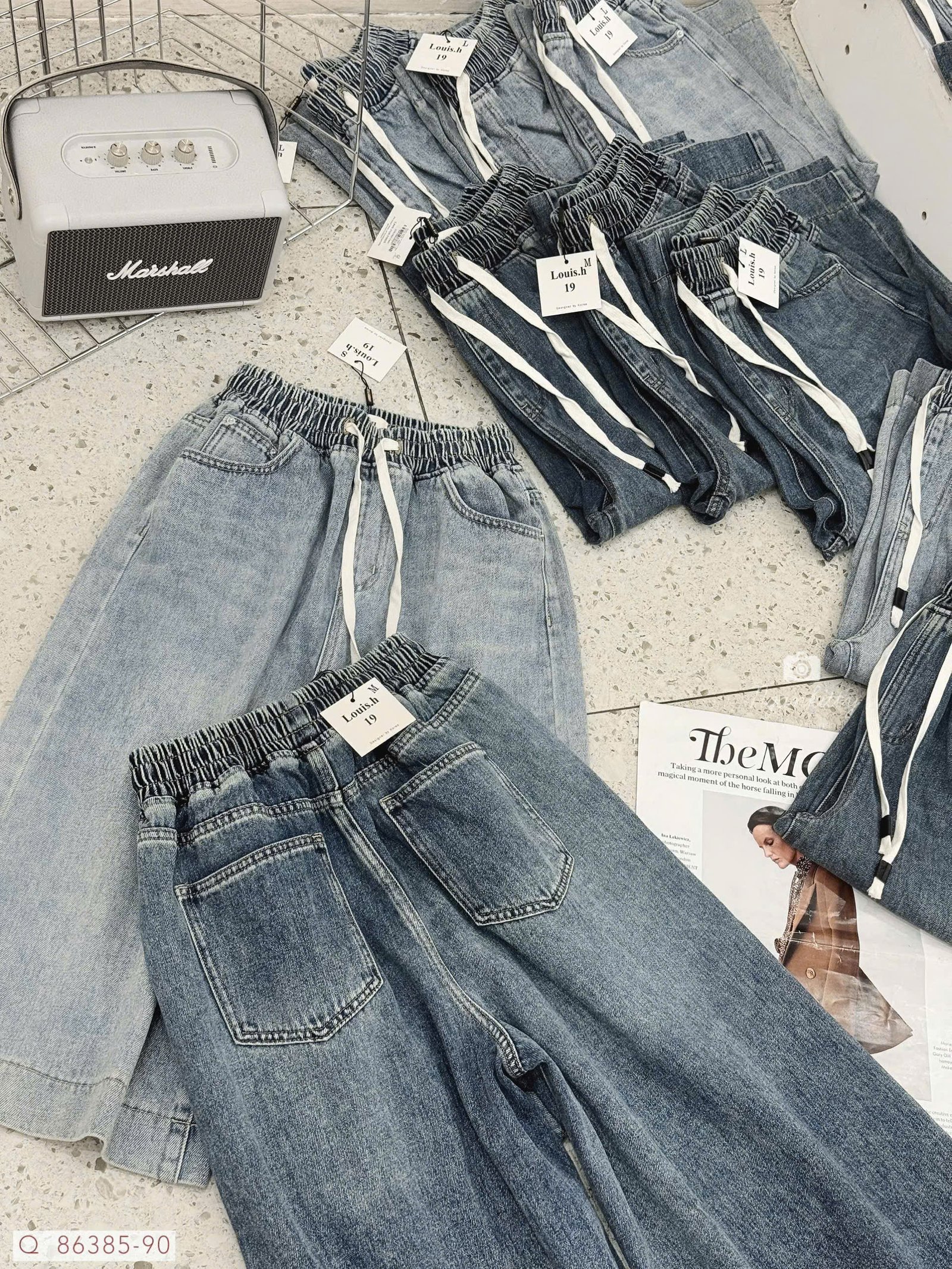 QUẦN JEAN LỞ CHUN 7 TẤC - Hình ảnh 5