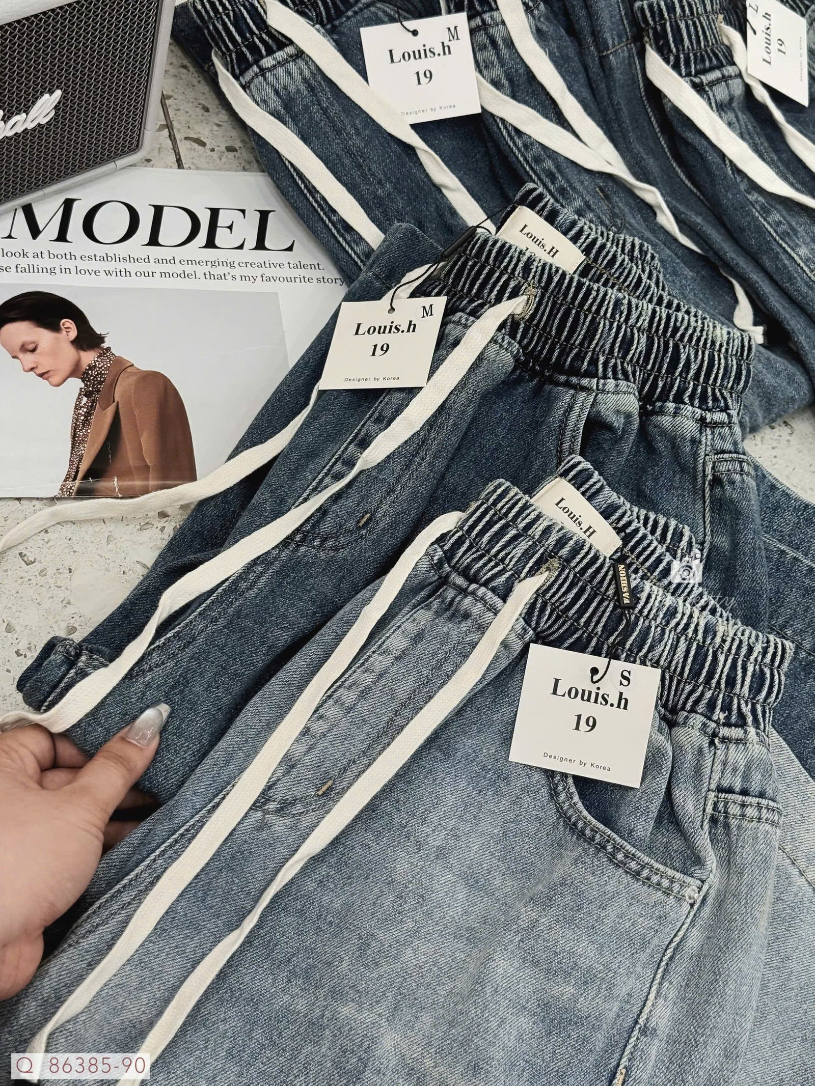 QUẦN JEAN LỞ CHUN 7 TẤC - Hình ảnh 8