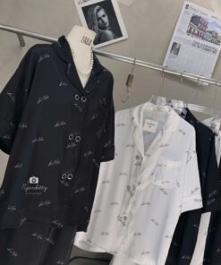 Alternative view of SET PIJAMA CỔ VEST CHỮ LOUISH19