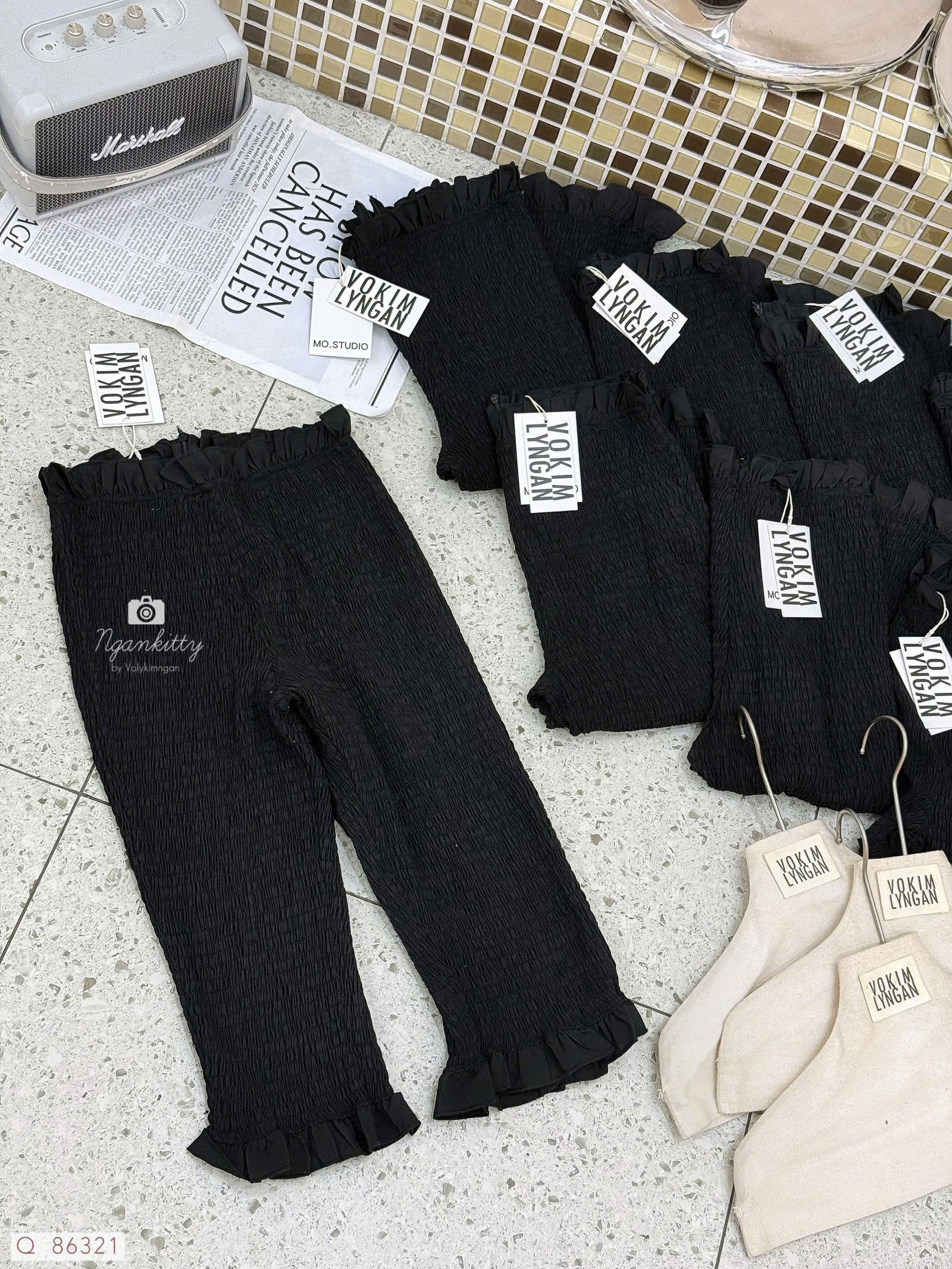 QUẦN TREGGING NHÚNG VIỀN BÈO - Ảnh 7