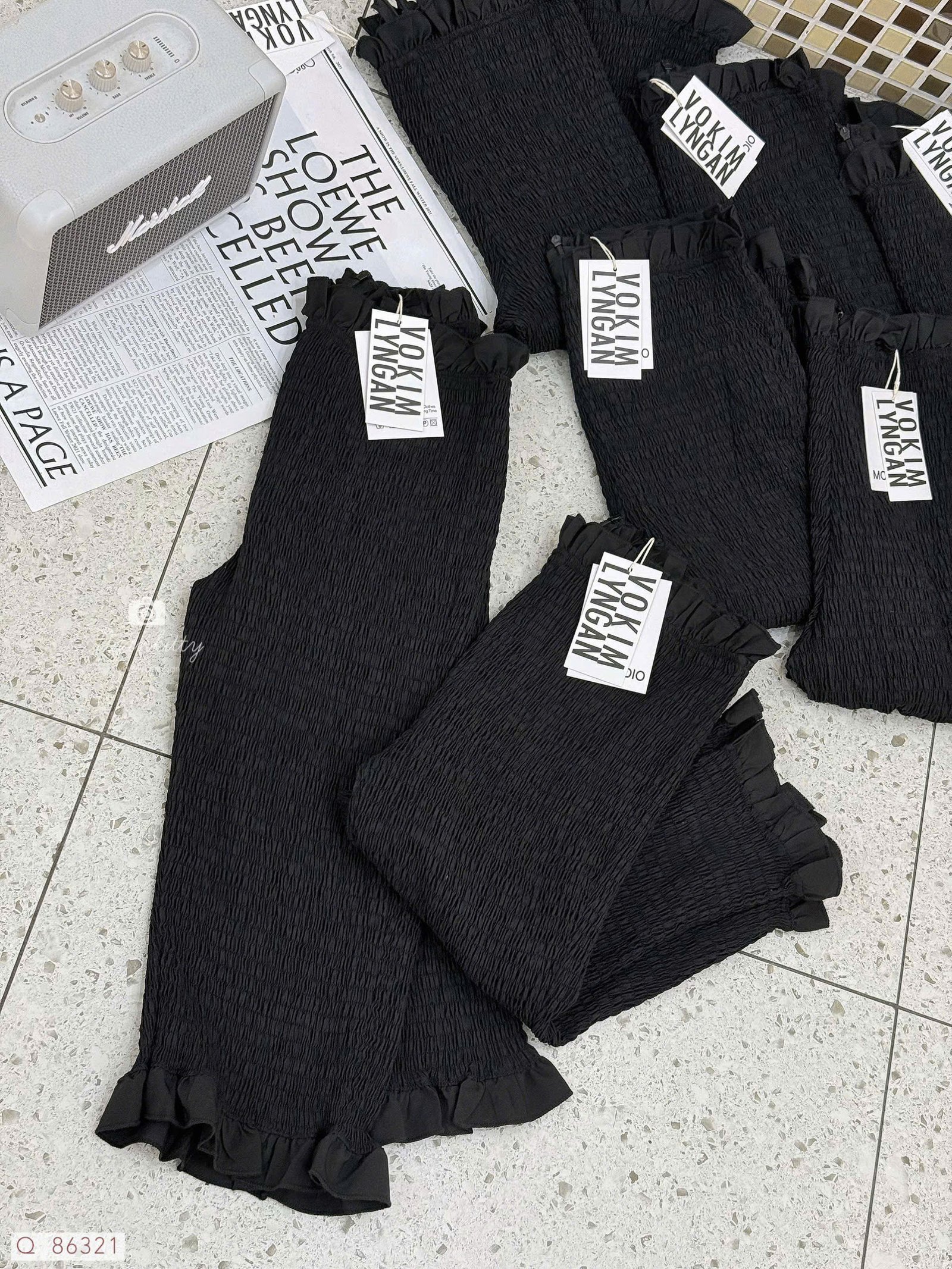 QUẦN TREGGING NHÚNG VIỀN BÈO - Ảnh 6