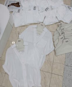 ÁO SƠMI CỔ VIỀN REN