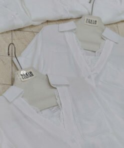 Alternative view of ÁO SƠMI CỔ VIỀN REN