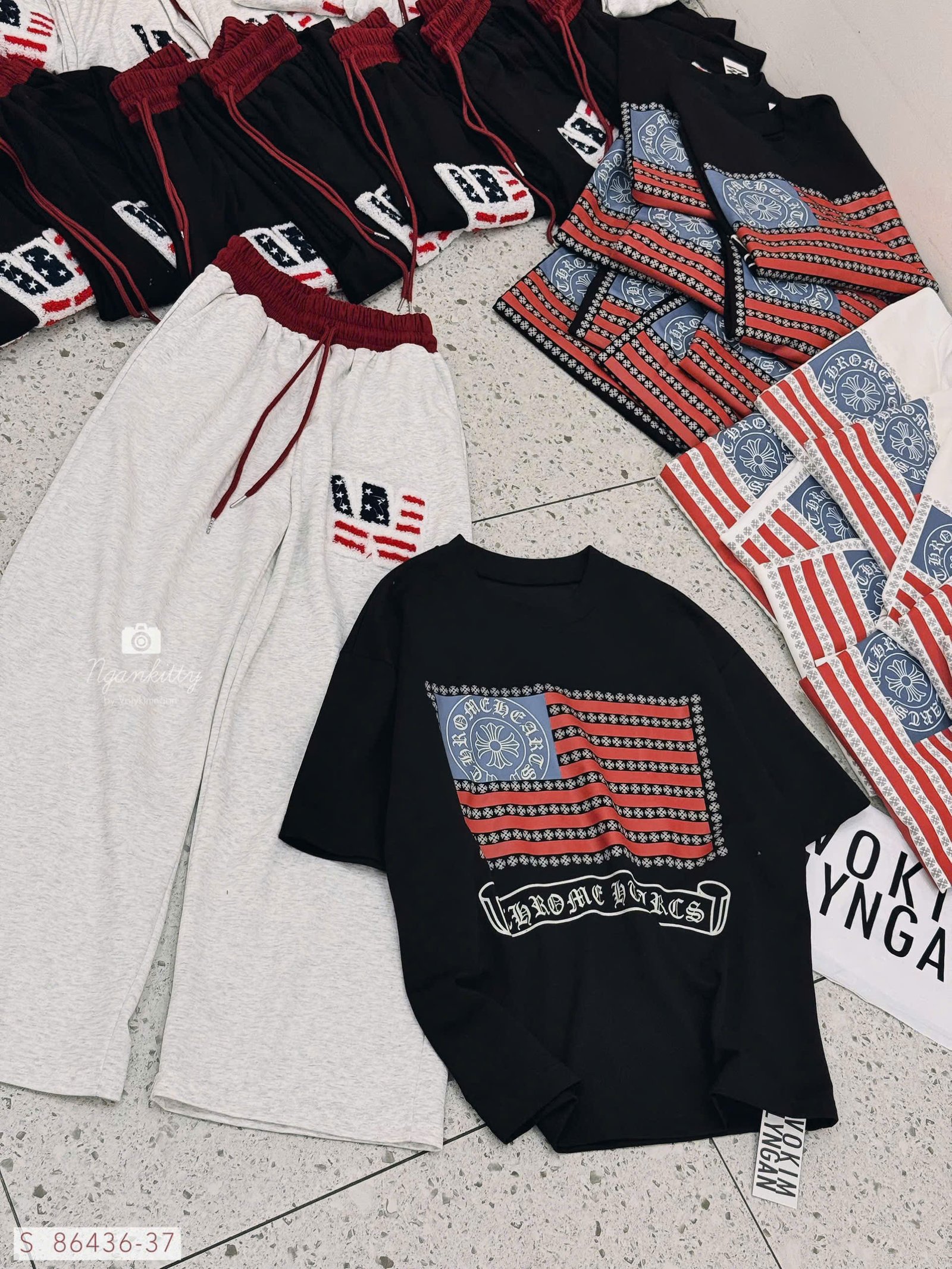 SET CỜ MỸ CHROME HEART - Hình ảnh 8