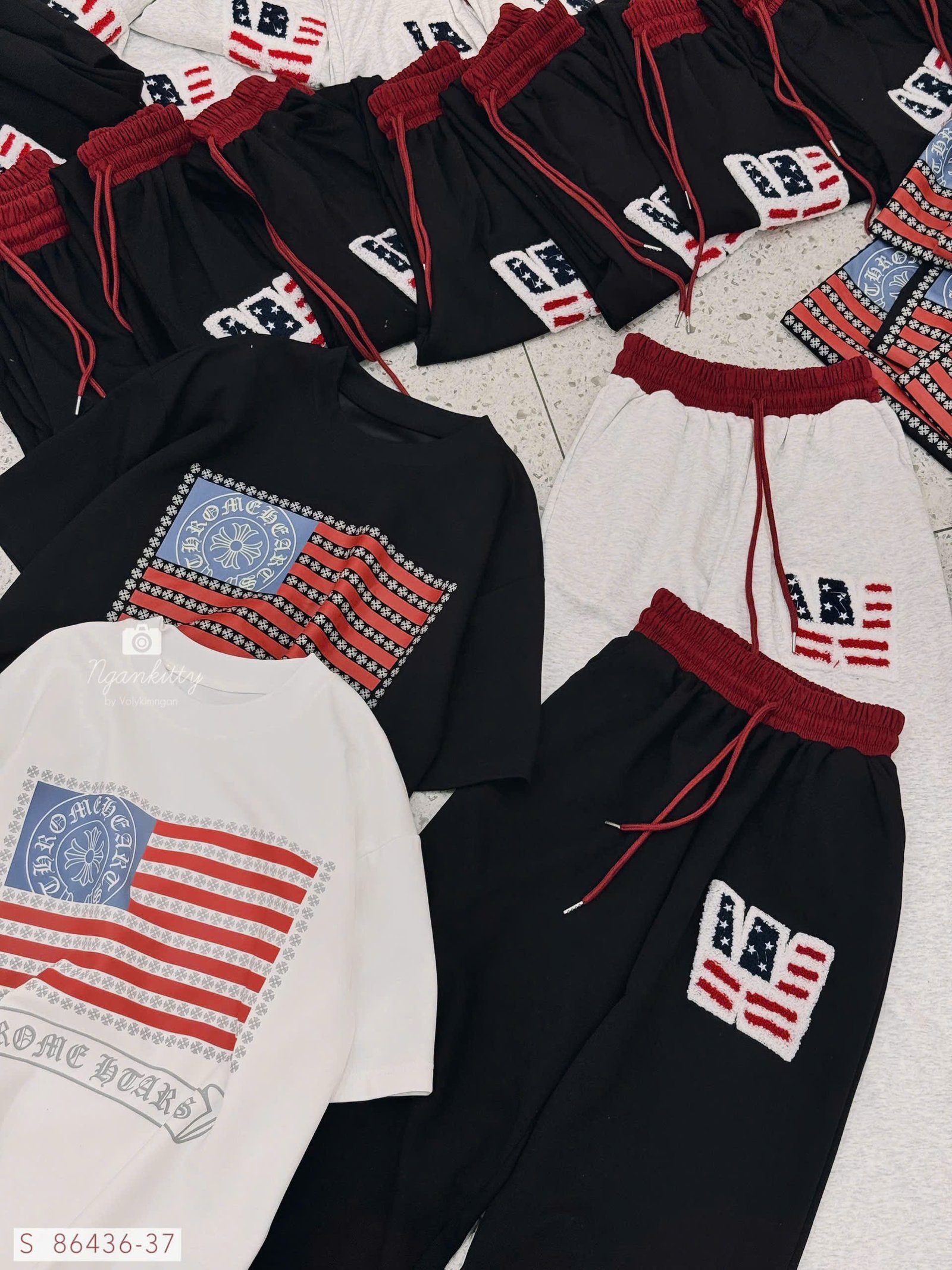 SET CỜ MỸ CHROME HEART - Hình ảnh 12