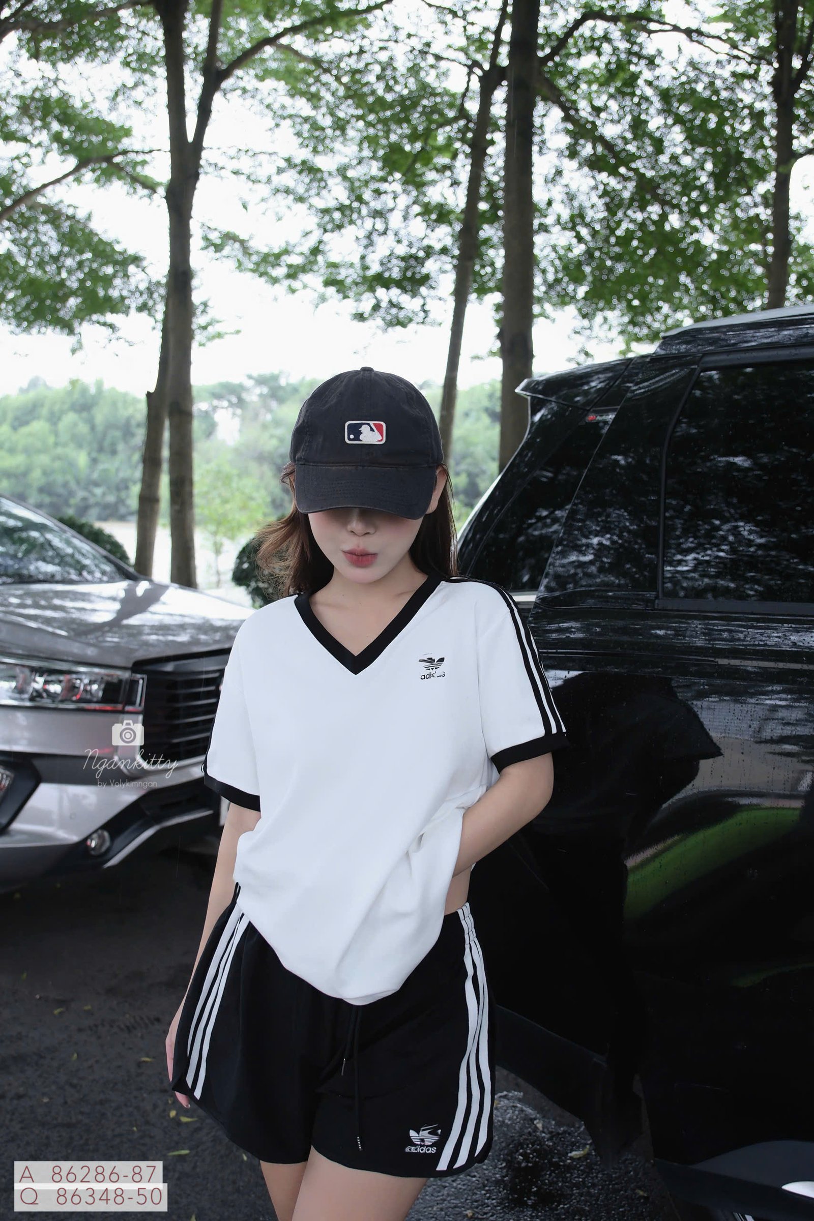 ÁO BASIC ADIDAS SỌC VAI - Hình ảnh 2