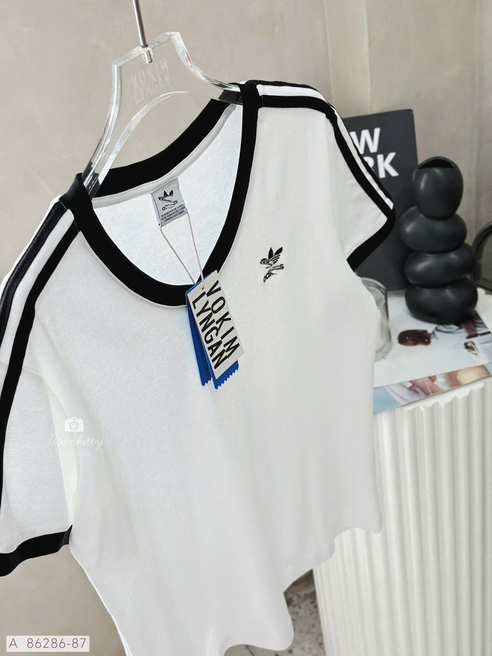 ÁO BASIC ADIDAS SỌC VAI - Hình ảnh 18