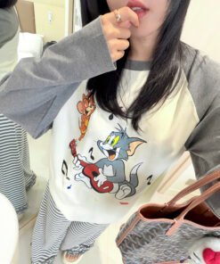 Alternative view of SET TOM JERRY TD QUẦN SỌC