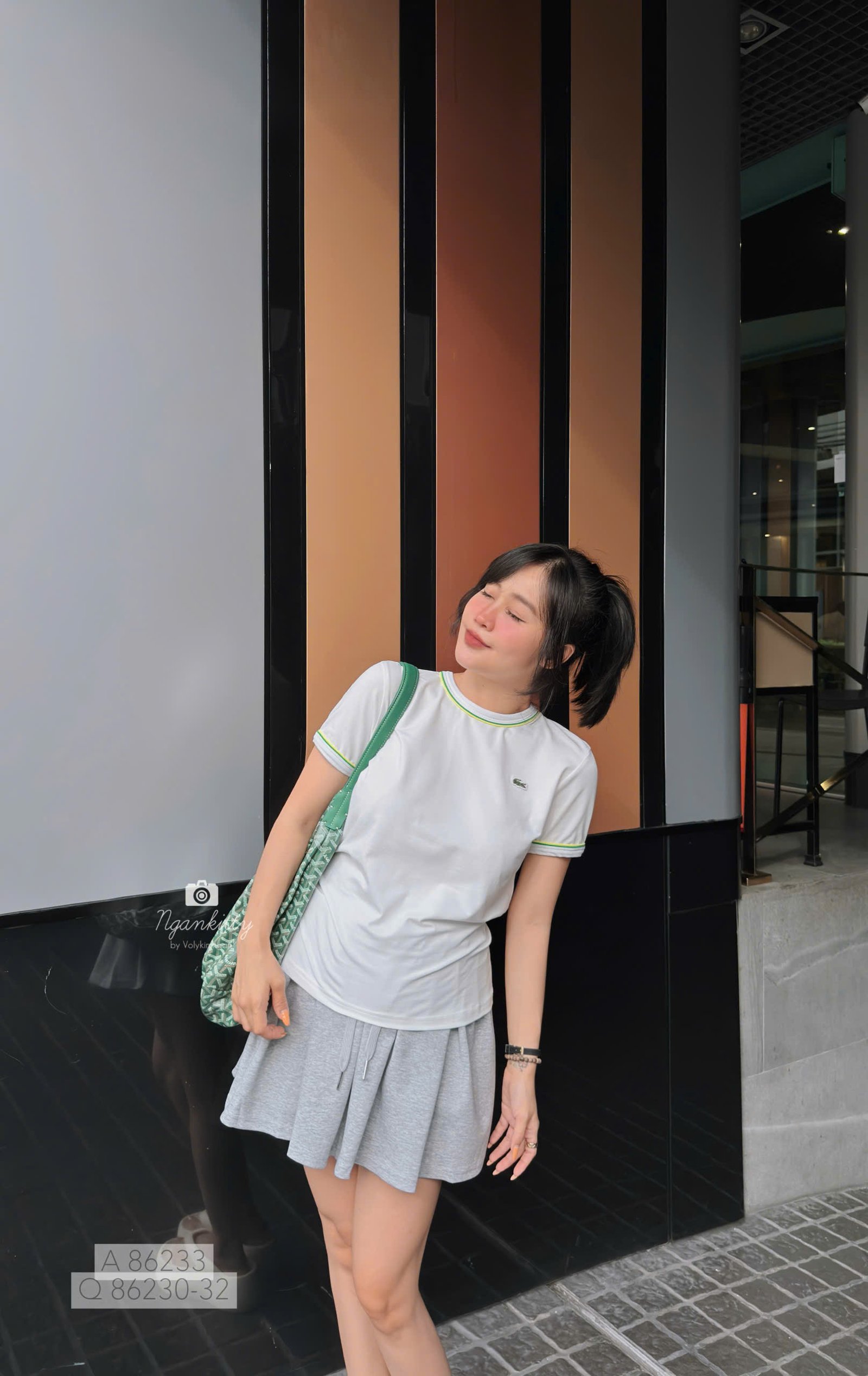 ÁO LACOST VIỀN XANH - Hình ảnh 2