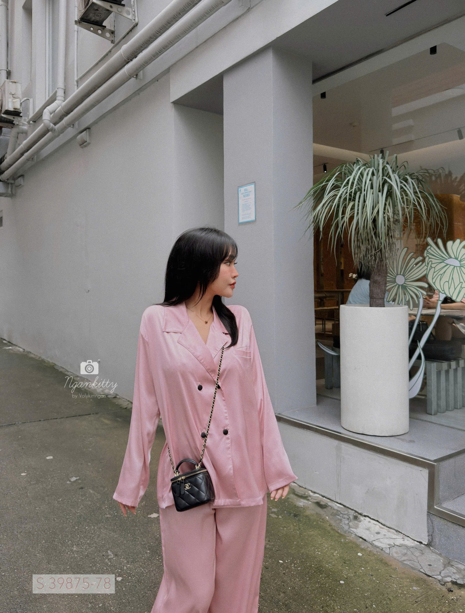 SET PIJAMA TRƠN CỔ VEST - Hình ảnh 21