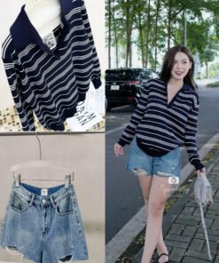 ÁO MONTERGI CỔ POLO TD SỌC