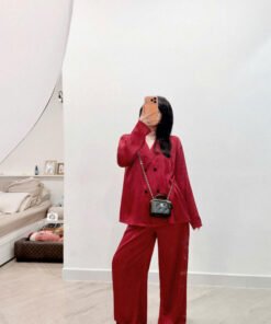 Alternative view of SET PIJAMA TRƠN CỔ VEST