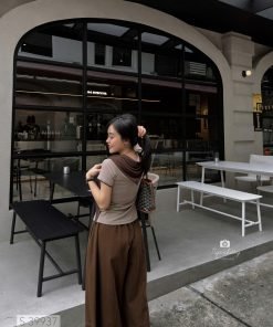 Alternative view of SET ÁO QUẦN CHUN THỤNG KÈM CHOÀNG