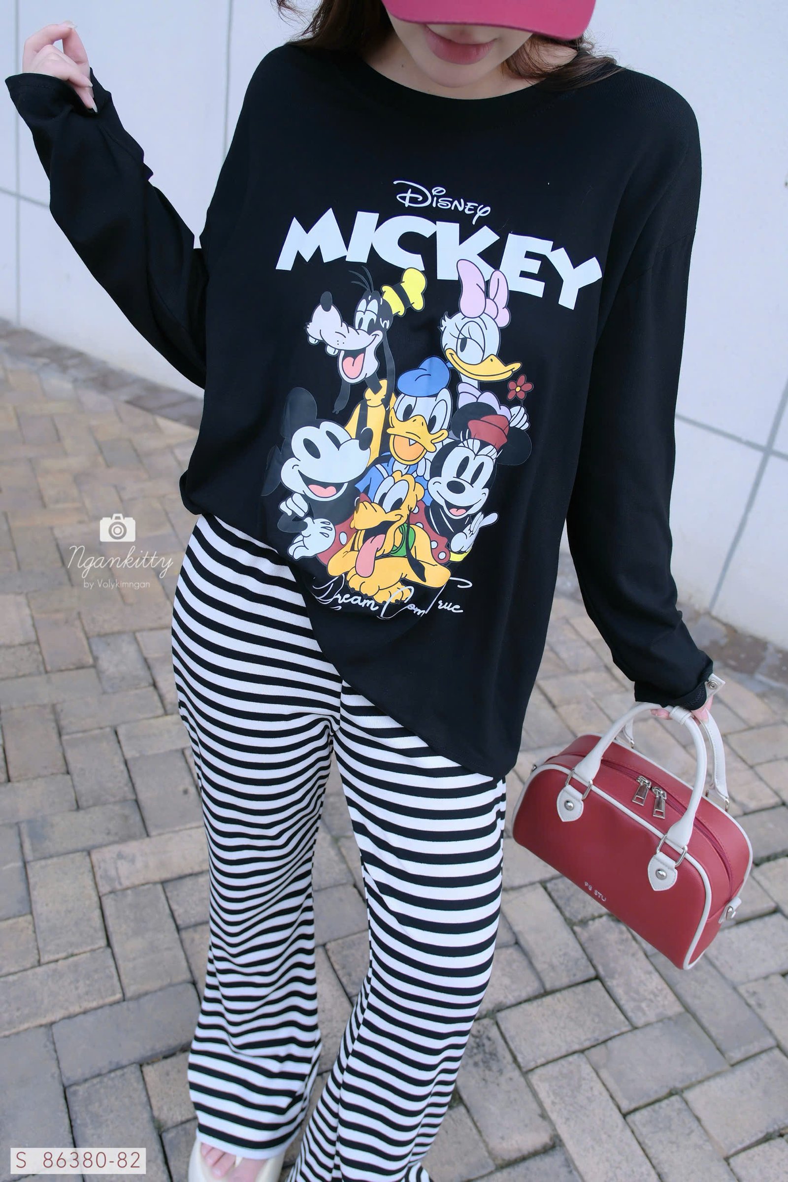 SET MICKEY TD QUẦN LOE SỌC - Hình ảnh 17