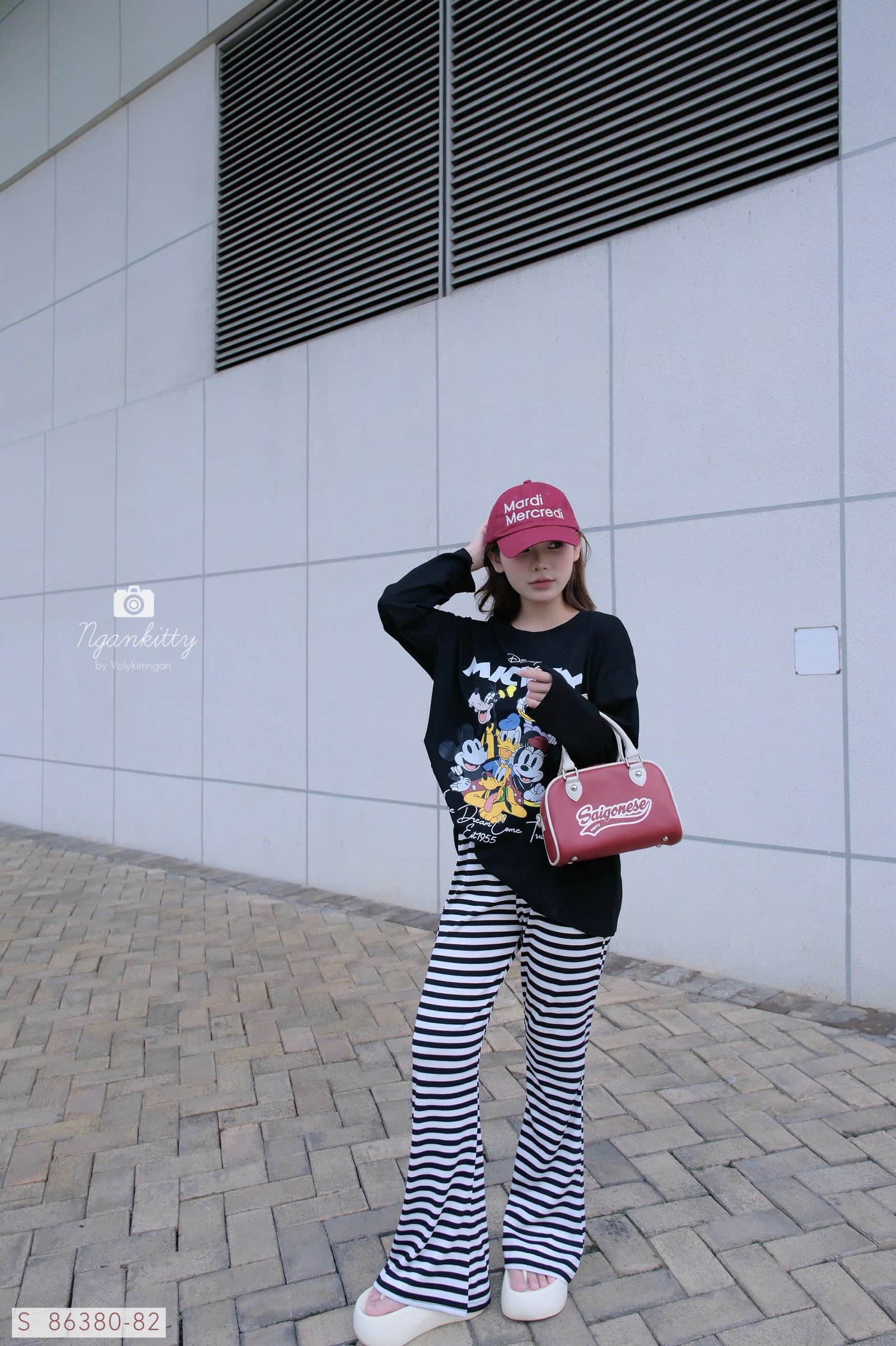 SET MICKEY TD QUẦN LOE SỌC - Hình ảnh 8