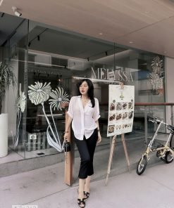 Alternative view of ÁO SƠMI CỔ VIỀN REN