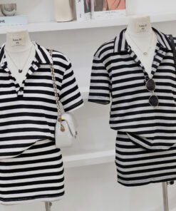 Alternative view of SET CV ÁO SỌC NGANG LOUIS.H