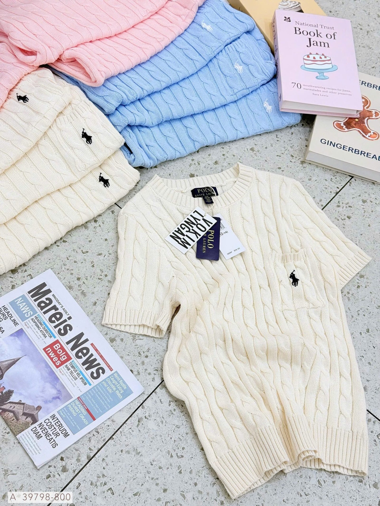 ÁO LEN GÂN POLO LAUREN - Hình ảnh 11