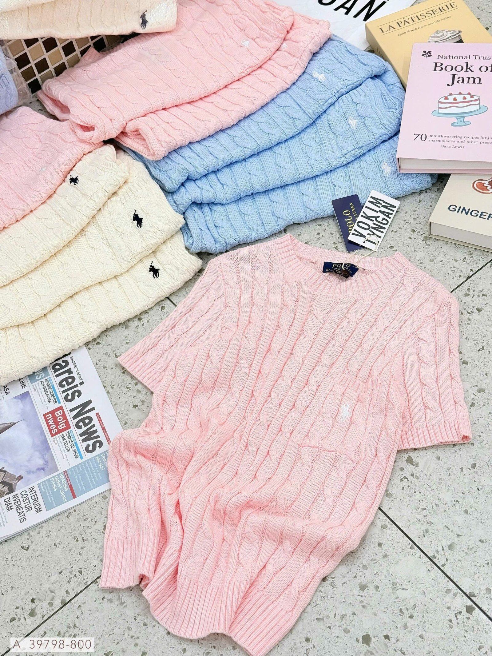 ÁO LEN GÂN POLO LAUREN - Hình ảnh 9