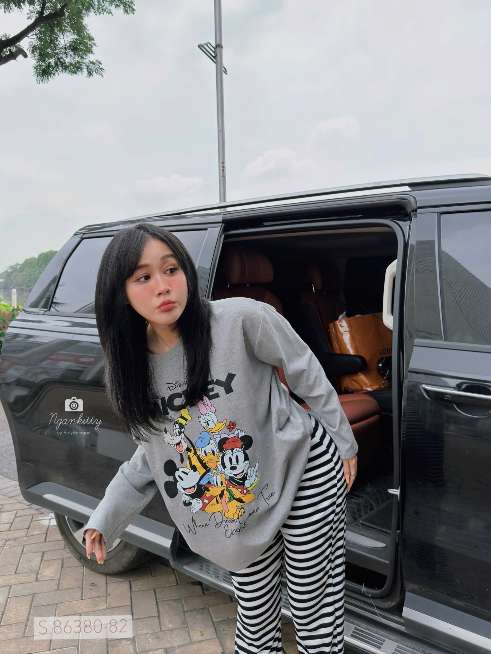 SET MICKEY TD QUẦN LOE SỌC - Hình ảnh 11