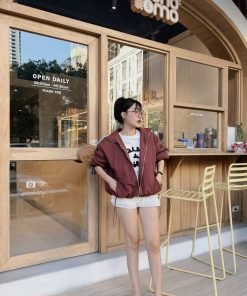 Alternative view of ÁO KHOÁC DÙ SỌC TAY